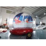 4M 5M Inflatable Bouncing Snow Globe Photo Booth With Blower for sale