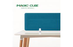 China Diamond Pattern Polyester PET Sound Absorbing Desk Dividers For Office supplier
