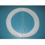 Anti Yellow White Plastic Coated Wire Hook And Eye Bras Wire for sale