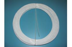 China Anti Yellow White Plastic Coated Wire Hook And Eye Bras Wire supplier