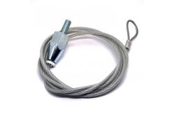 China Steel Wire Rope Crimped With Snap Hook Toggle Cable Gripper Suspension Kit supplier