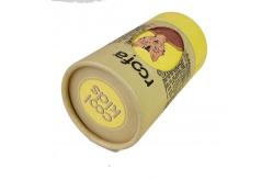 China Crayon Gift Cardboard Round Box With Lids Window supplier