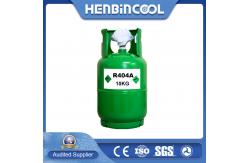China 99.5 High Purity Refrigerant R404A Refillable Cylinder 12L supplier