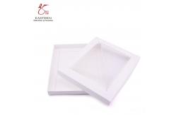 China Printed Lid And Bottom Cardboard Boxes With Window Custom Logo supplier