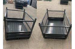 China Heavy Duty Foldable Collapsible Stillage and Cages For Warehouse Storage supplier