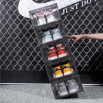DustProof Transparent Plastic Shoe Box Superposition Display Moisture Proof