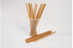 China Beverage Stores 8 Inch Biodegradable Straws Plastic With Bagasse supplier