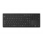 Touchpad Backlit Rubber Silicone Industrial Keyboard 12 Function Keys / Numeric Keys