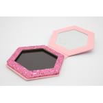 Special Shaped Magnetic Make Up Palette Refilling Pink Hexagon Eyeshadow Palette for sale