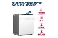 China OEM Night Table Smart Safe Box Solid Steel With Fingerprint Lock supplier