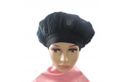 China Constant Temperature Hair Steamer Cap , USB Charging Thermal Heat Cap supplier