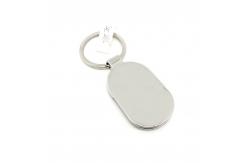 China Customized Logo Metal Keychain Holder Durable and Functional supplier