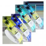 2025 Promotional Custom Pesonalized Popular Water Proof Plastic Disposable Id Wristband for sale