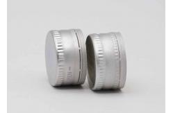 China 18mm 20mm Aluminum Tamper Evident Screw Cap Screw Thread Aluminum Pilfer Proof Cap supplier