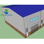Metal Construction Prefab Large Span Steel Structure Commercial Workshop for sale