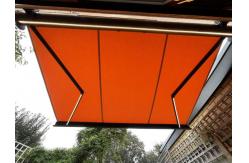 China Electric Retractable Awning With Remote Control / Full Cassette Awning supplier