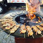 Heating And Cooking Barbecue Bbq Grill