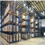 Heavy Duty Adjustable Pallet Racking System , Durable Double Deep Warehouse Storage Racking for sale
