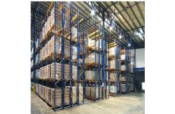 China Heavy Duty Adjustable Pallet Racking System , Durable Double Deep Warehouse Storage Racking supplier