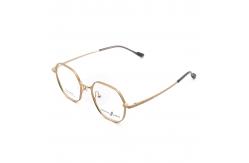 China Good Quality Popular IP Plating Eyewear Optical Titanium Frame supplier