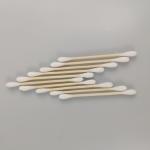 Double Heads Biodegradable 75mm Bamboo Cotton Buds for sale