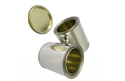 China 1L Paint Pail Bucket Waterproof Metal Lid Mini Tin Pails supplier