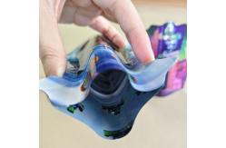 China Child Resistant Stand-Up Pouches Unique Contour Design FDA-Grade Recyclable Material supplier