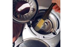 China Multifunction Plastic Espresso Coffee Machine Cleaning Brush For Barista supplier