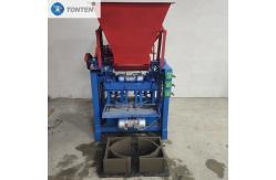 China Small Mobile Cement Brick Machine Unburned Concrete Brick Machine supplier