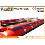 0.55mm PVC Tarpaulin Inflatable Sports Games , Outdoor Human Table Football for sale