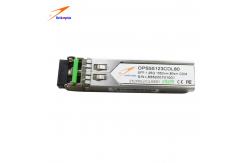 China Optical Transceiver 1.25G 1550nm 80KM SC DDM  Ethernet SFP Module supplier