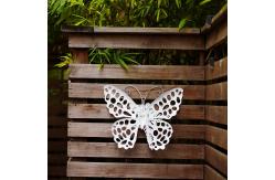 China Lifelike Metal Butterfly Yard Art Recyclable Garden Statues Metal Multiple supplier