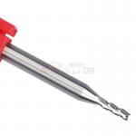 1mm 2mm Aluminium End Mill Cutter Hss HRC55 3 Flutes CNC  Solid Carbide for sale