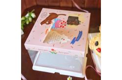 China Custom Made Large Cake Boxes  For Personalized Packaging supplier