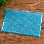 Clear Transparent Recycle Zipper Bubble Bag Custom Logo And Size for sale