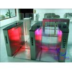 Building Time Attendance Swing Gate Turnstile , Swipe Card Speed Gate Systems for sale