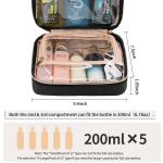Lager capacity travel handing toiletry bag for men women with hook