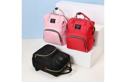 China Customize Mommy Nursing Handbags Maternity For Baby Stroller Travel Backpack supplier