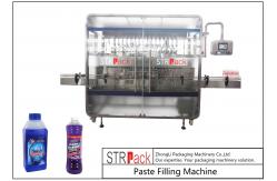 China Linear 1-5L Cleaner Filling And Packaging Machine With Diving Filling Nozzle supplier