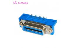 China 50 Pin Centronic PCB Right Angle Female Connector Certified UL supplier