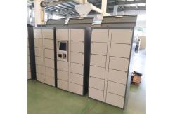 China Intelligent Click Collect FCC Delivered Parcel Locker With Pin Code Sms Sending System supplier