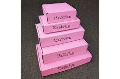 China CMYK Corrugated Paper Packaging Box For Apparel / Lingerie / Wig supplier