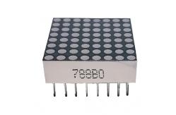 China PART 8X8 20 MM ORANGE LED MATRIX supplier