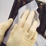 Lint Free Disposable Cleanroom IPA Wipes White Industrial 100 Polyester Sterile Presaturated Wipes