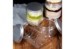 China Clear PET Plastic Ice Cream Packaging Container With Lids supplier