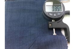 China Sustainable 100% Lycra 5.8/5.4oz Denim Jeans Fabric Plain Dyed supplier