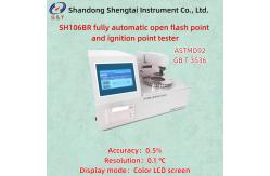 China Fully Automatic Open Flash Point And Ignition Point Tester ASTMD92 Accuracy 0.5% supplier