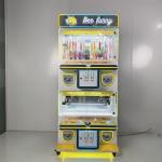 Metal acrylic plastic 4 Player Coin Operated Crane Machine Doll Claw Vending Toy for sale