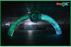 China Inflatable Halloween Archway PVC Led Inflatable Archways Inflatable Entrance Arch Customized supplier