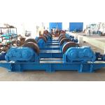 Lead Screw Adjustable Pipe Supports , Rubber Material Roller Pipe Stands Welding Rollers for sale